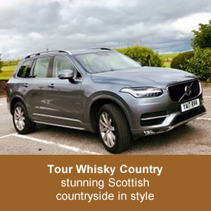 Tour Whisky County ~ stunning Scottish countryside in style