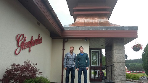 Peter and Matt USA sPEYSIDE wHISKY  tOUR