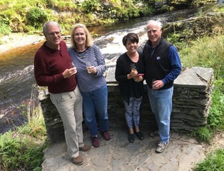 Curt and his wife and friends from USA