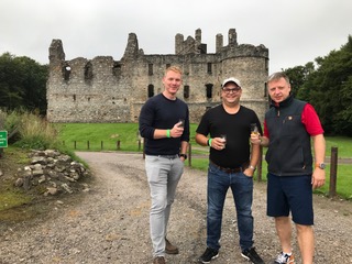 Ben, Matt and Dan from England on an extended tour