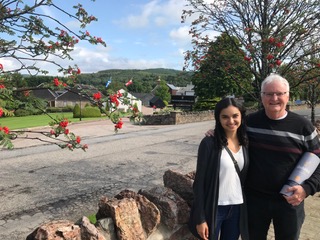 Rob and his daughter from Canada